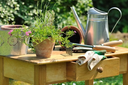 A formal gardening complaint being reviewed with care