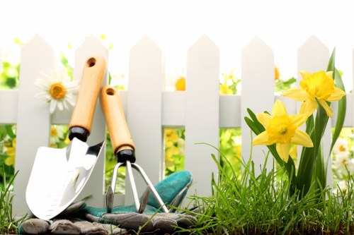 Garden waste removal in a Primrose Hill property